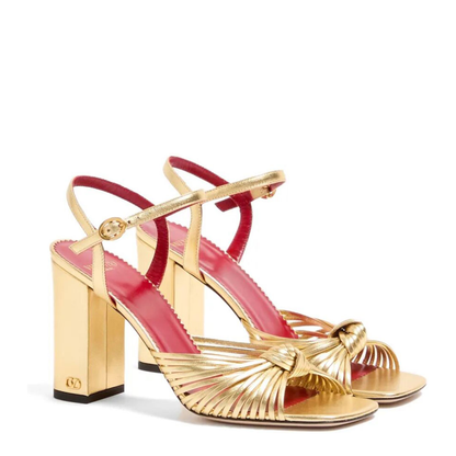 MAYFEYR - Valentino - Annet 90 Laminated Nappa Leather Sandals - WS0PJ6FLQ