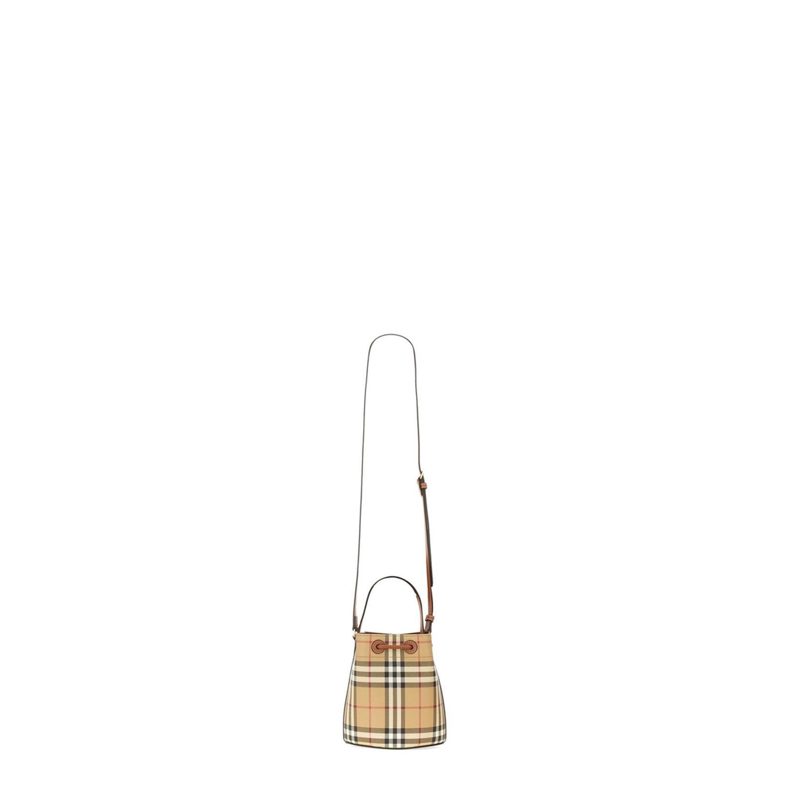 Embroidered Cotton Bucket Bag
