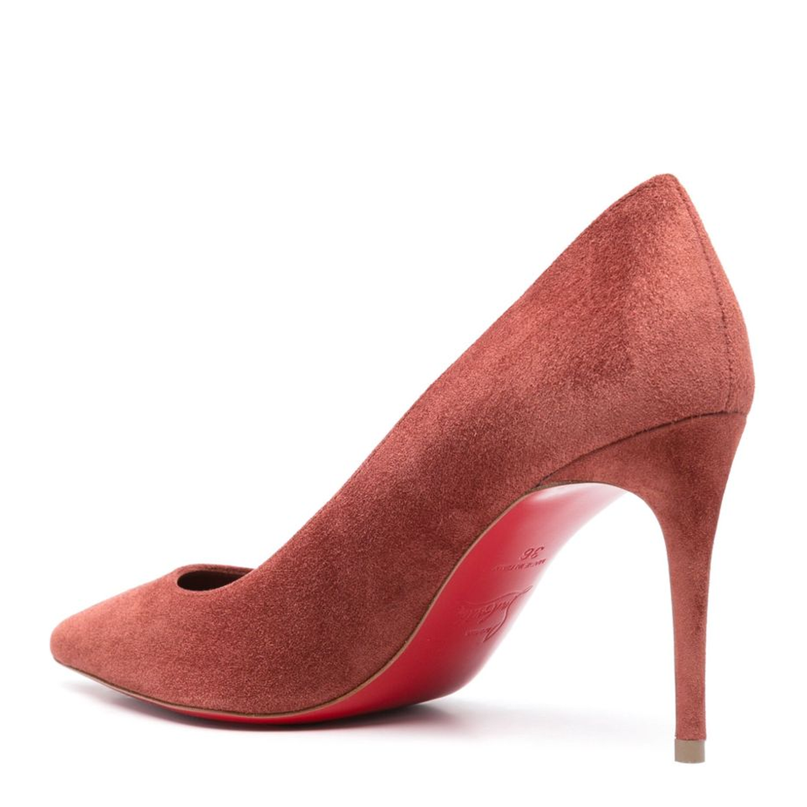 Rust Brown Stiletto Heel