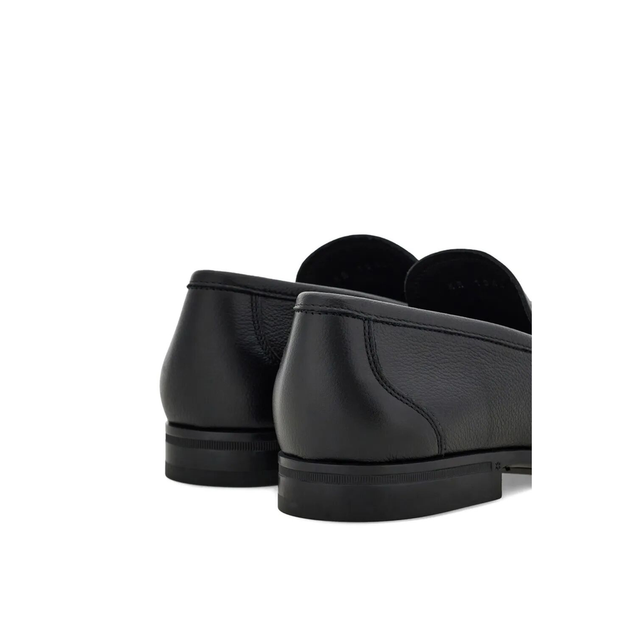 MAYFEYR - Ferragamo - Leather Loafers With Gancini Buckle - 0294570791770NERO