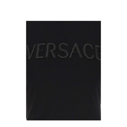 T-SHIRT LOGO STRASS