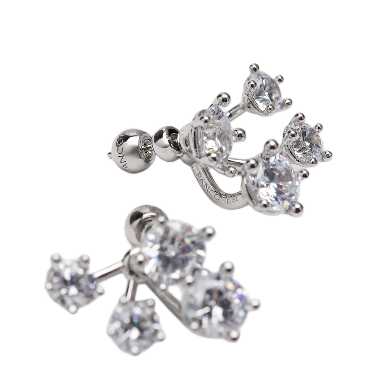 MAYFEYR - Panconesi - Constellation Earrings With Zirconia - CAO-EA016-PPRSI