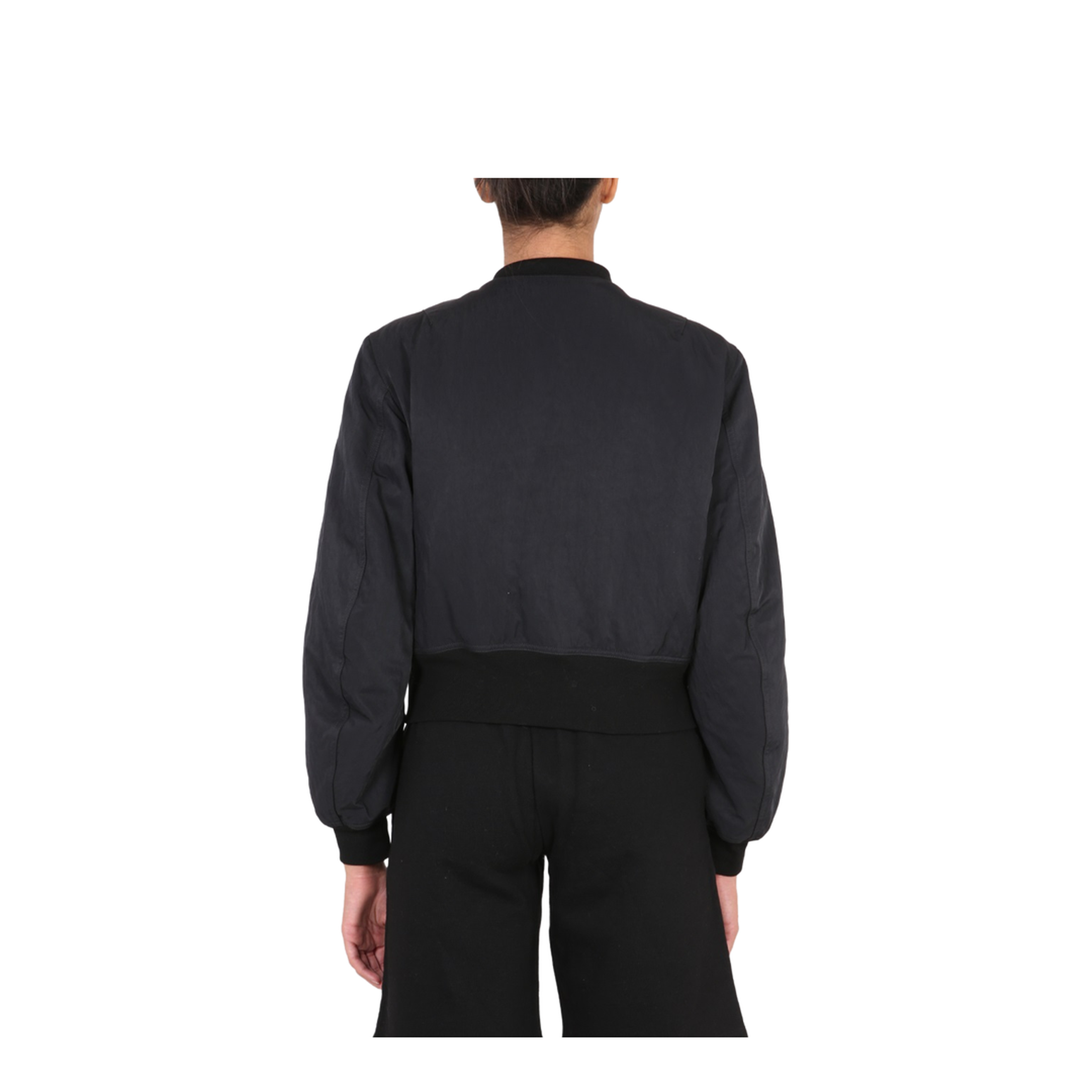 Bomber With Logo Print