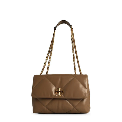 Kira Tortora Leather Shoulder Bag