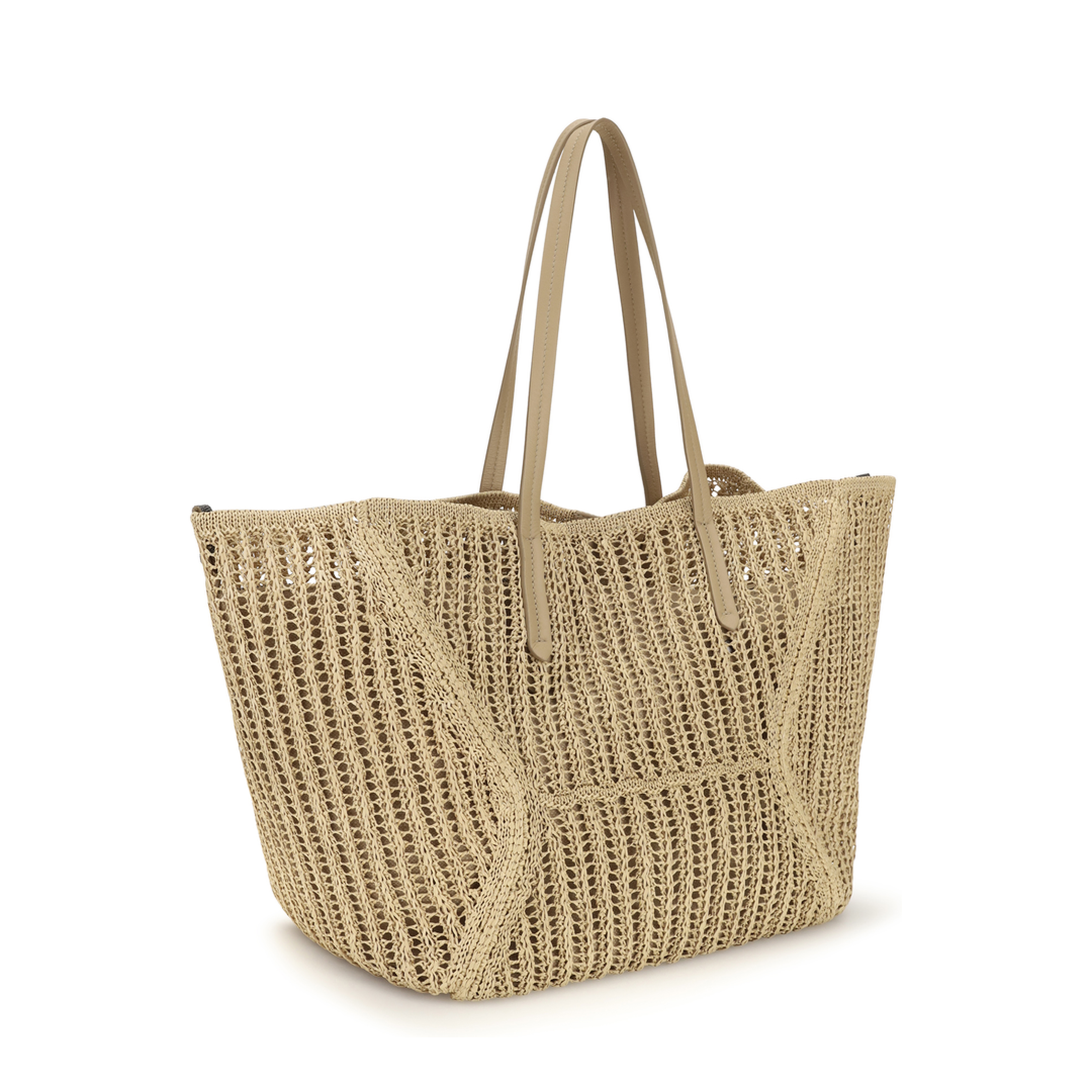 MAYFEYR - Brunello Cucinelli - Duo Shoulder Bag In Raffia - MB97D2571