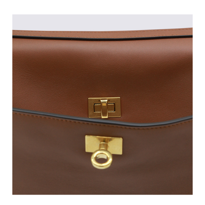 Rodeo Medium Calfskin Handbag - New Tan
