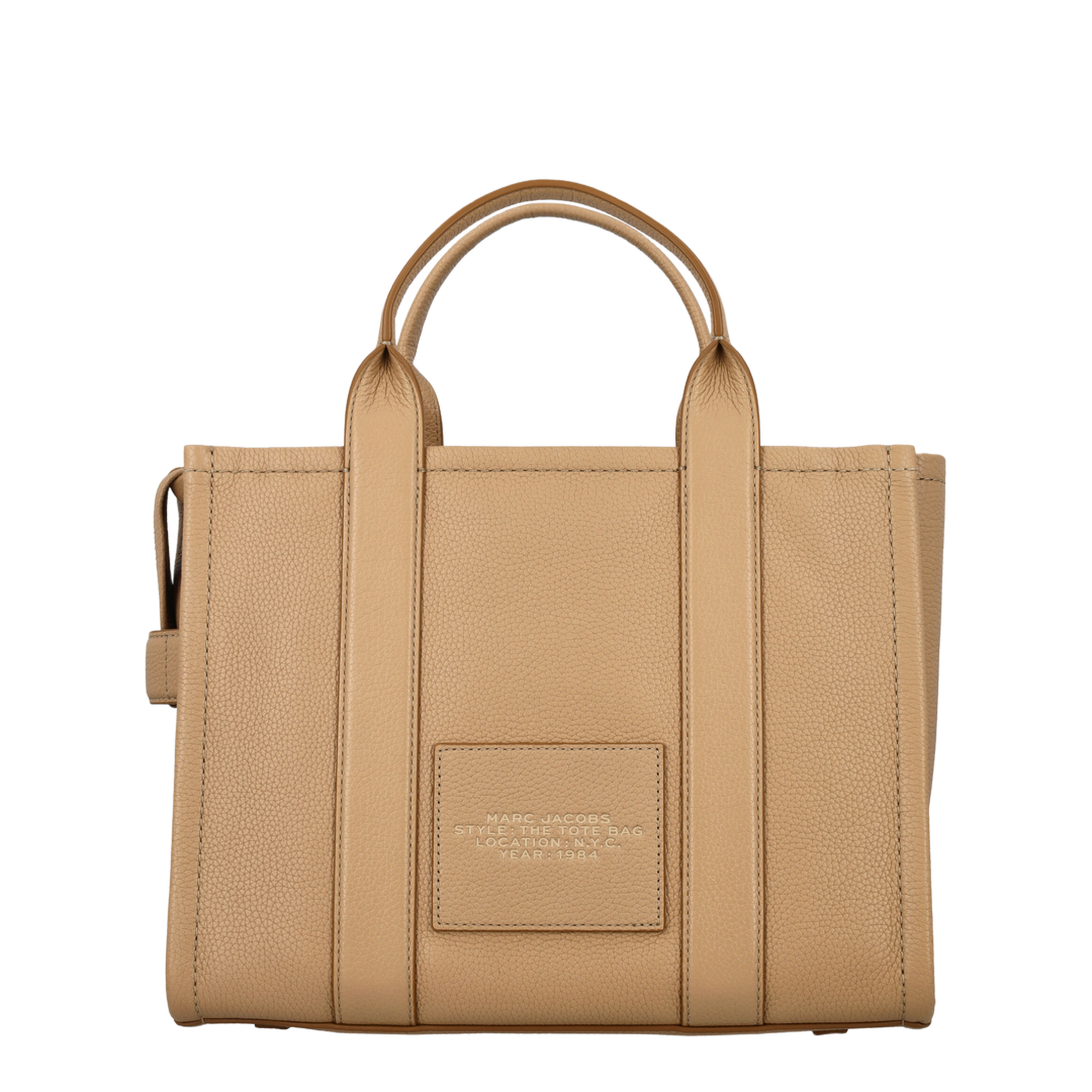 The Collection Medium Full-Grain Leather Tote Bag - Camel