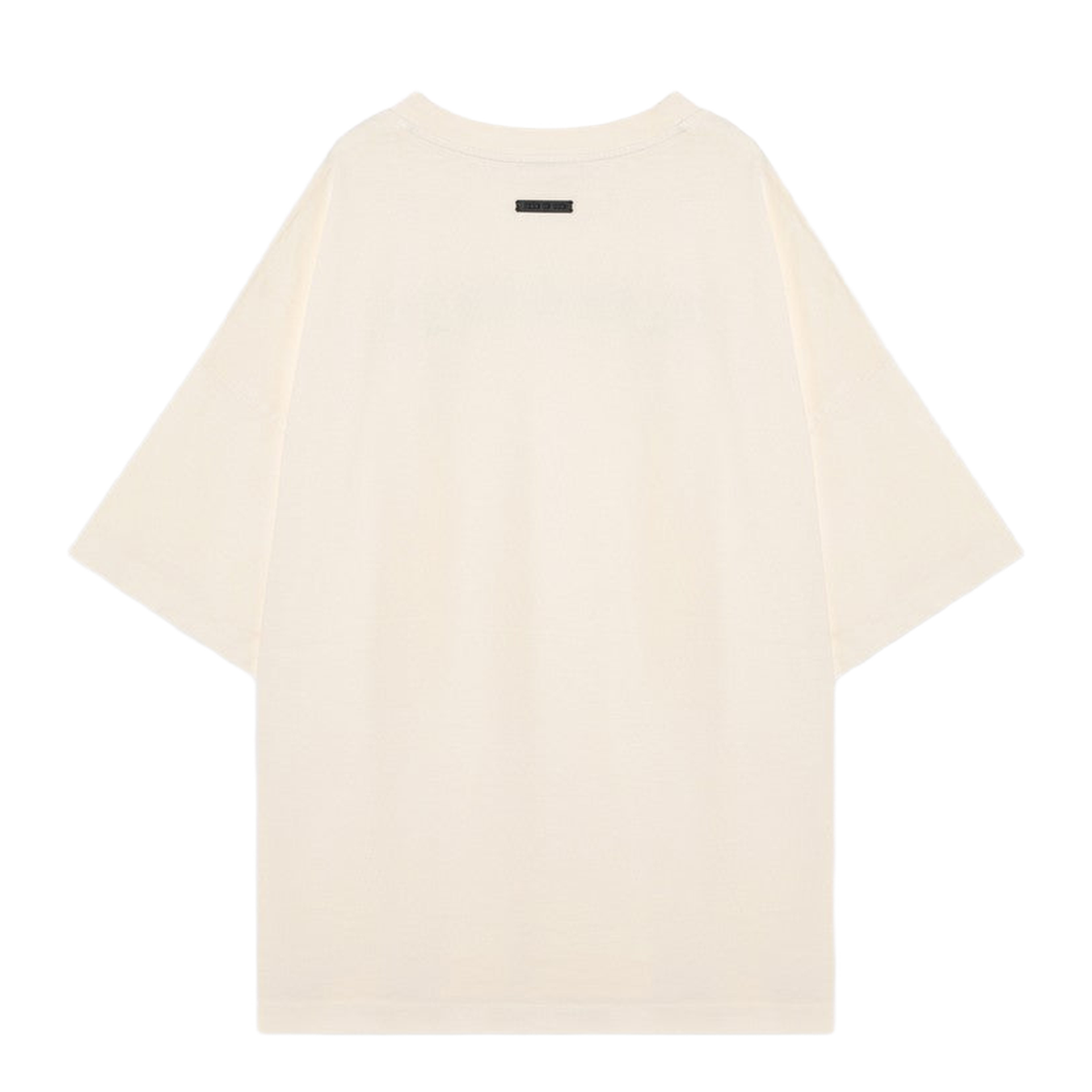 Cream-Coloured T-Shirt with Logo