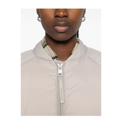 Quilted Bomber Jacket