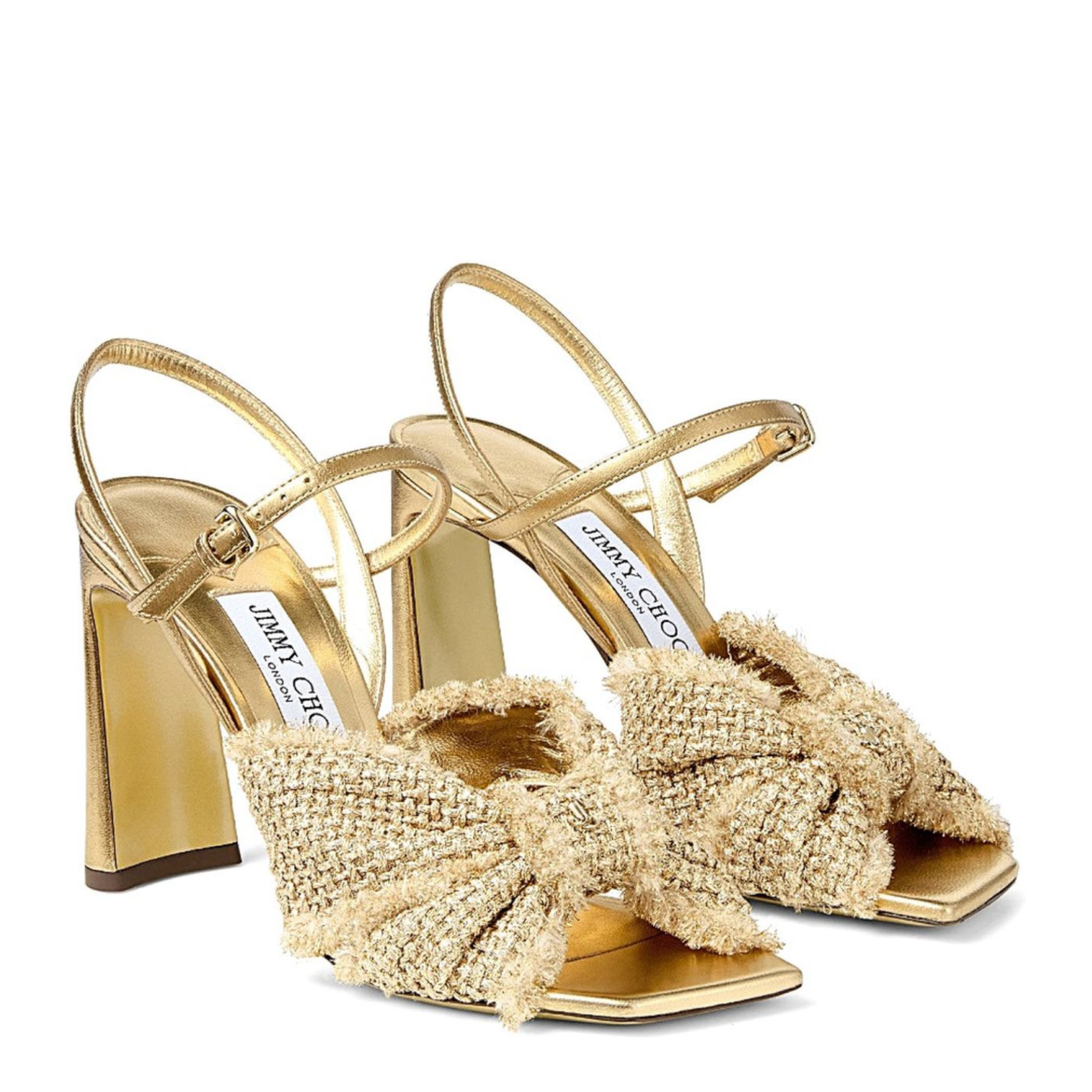 MAYFEYR - Jimmy Choo - Sandalo Giallo 36 - ANNIKA95GVNGOLDGOLDGD