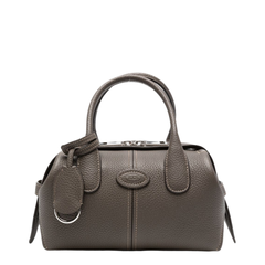 Di Bag Medium Calf Leather Top Handle Bag - Taupe
