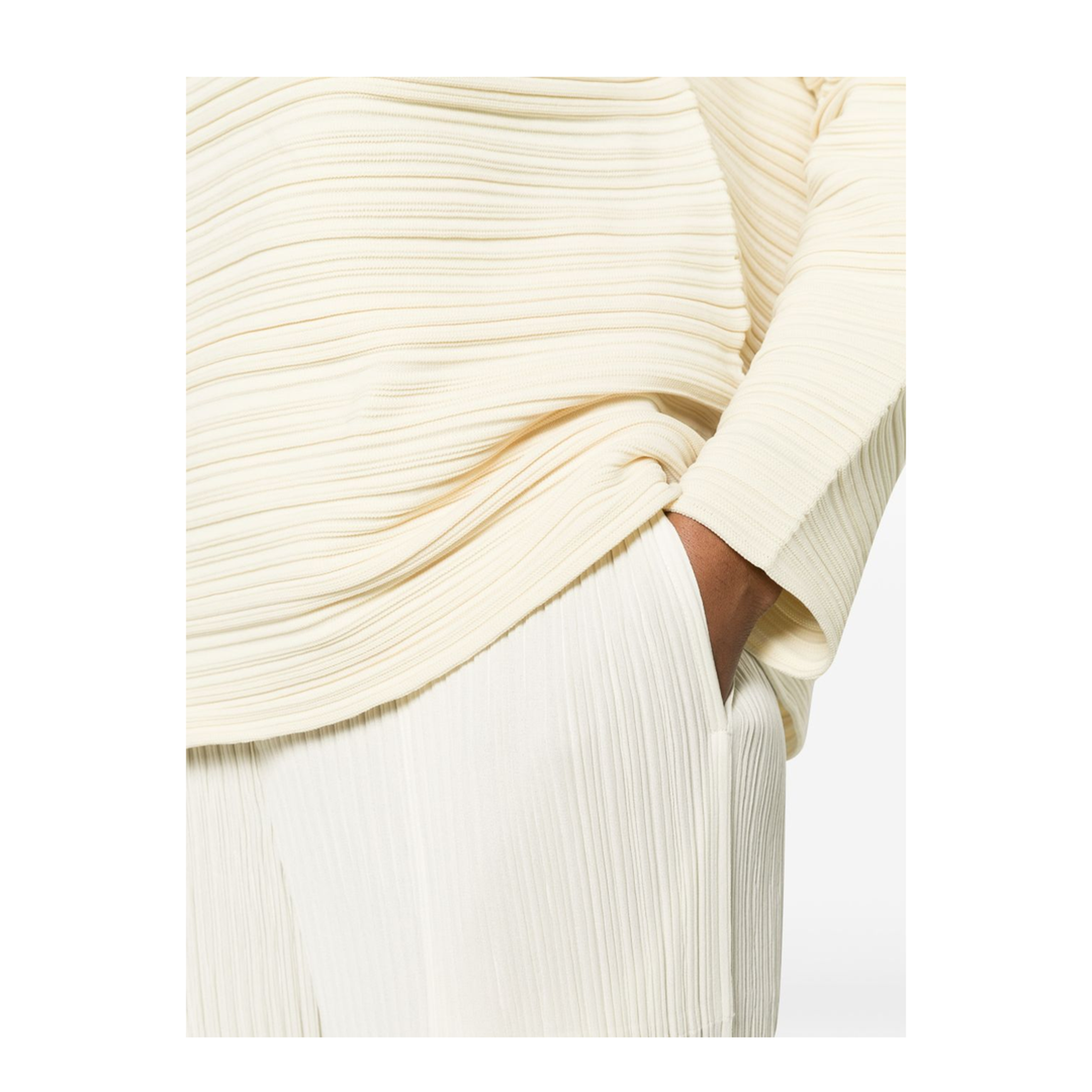 MAYFEYR - Bao Bao Issey Miyake - Trousers White - IM66FF65002