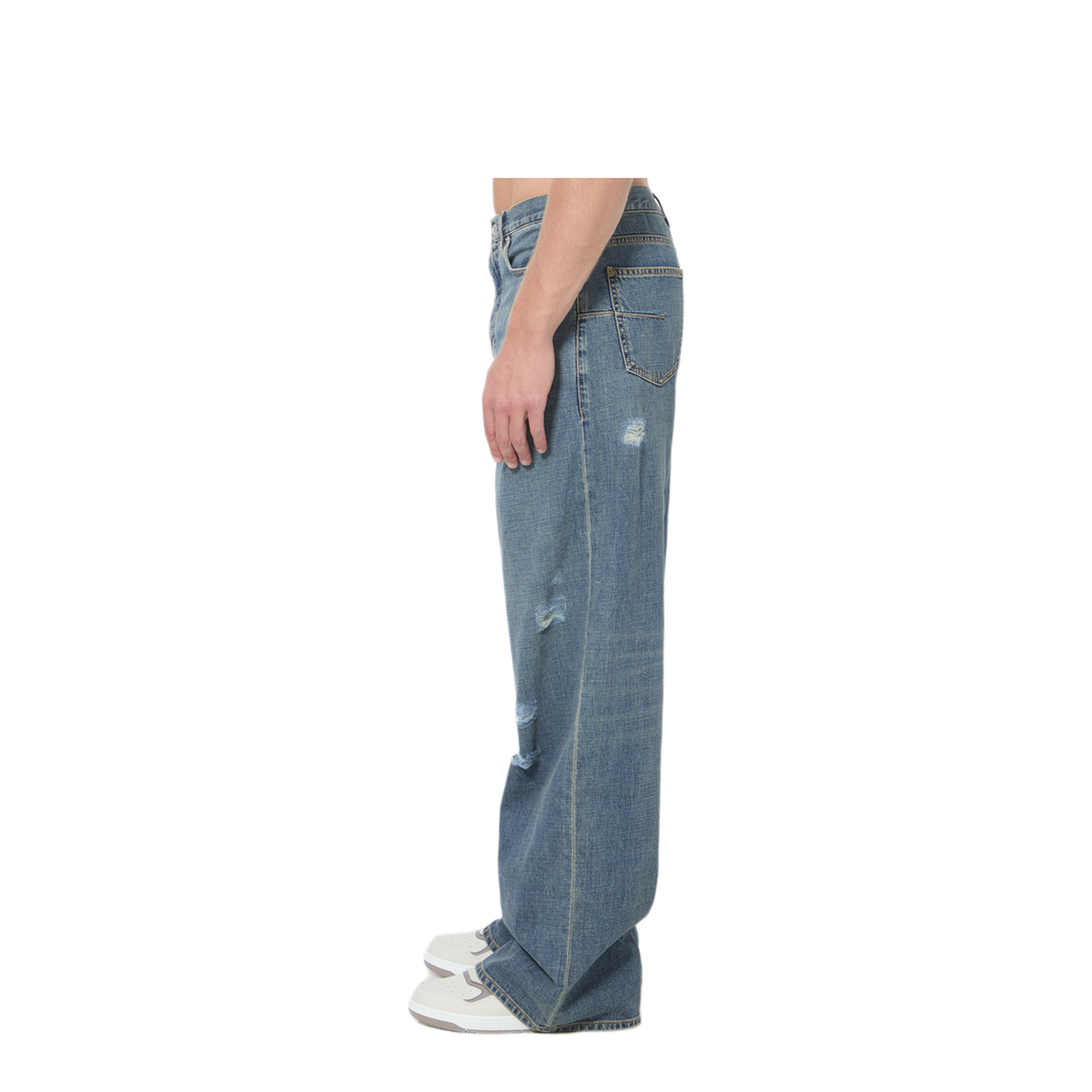 MAYFEYR - Dior - Wide Jeans With Aged Details - 693D012A3297520