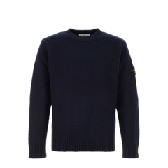 Crew Neck Wool Blend Sweater