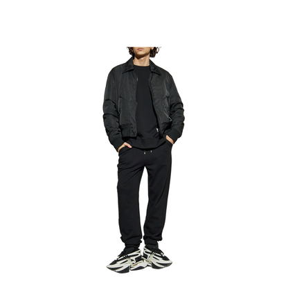 Sweatpants Cotton Knit Black