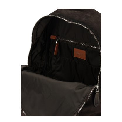 MAYFEYR - Santoni - Casual Suede Backpack - UIBBA3072TRANVAT60T60