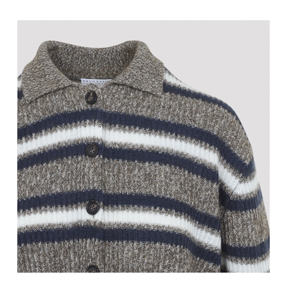 MAYFEYR - Brunello Cucinelli - Striped Sweater - MTX767906CDT03