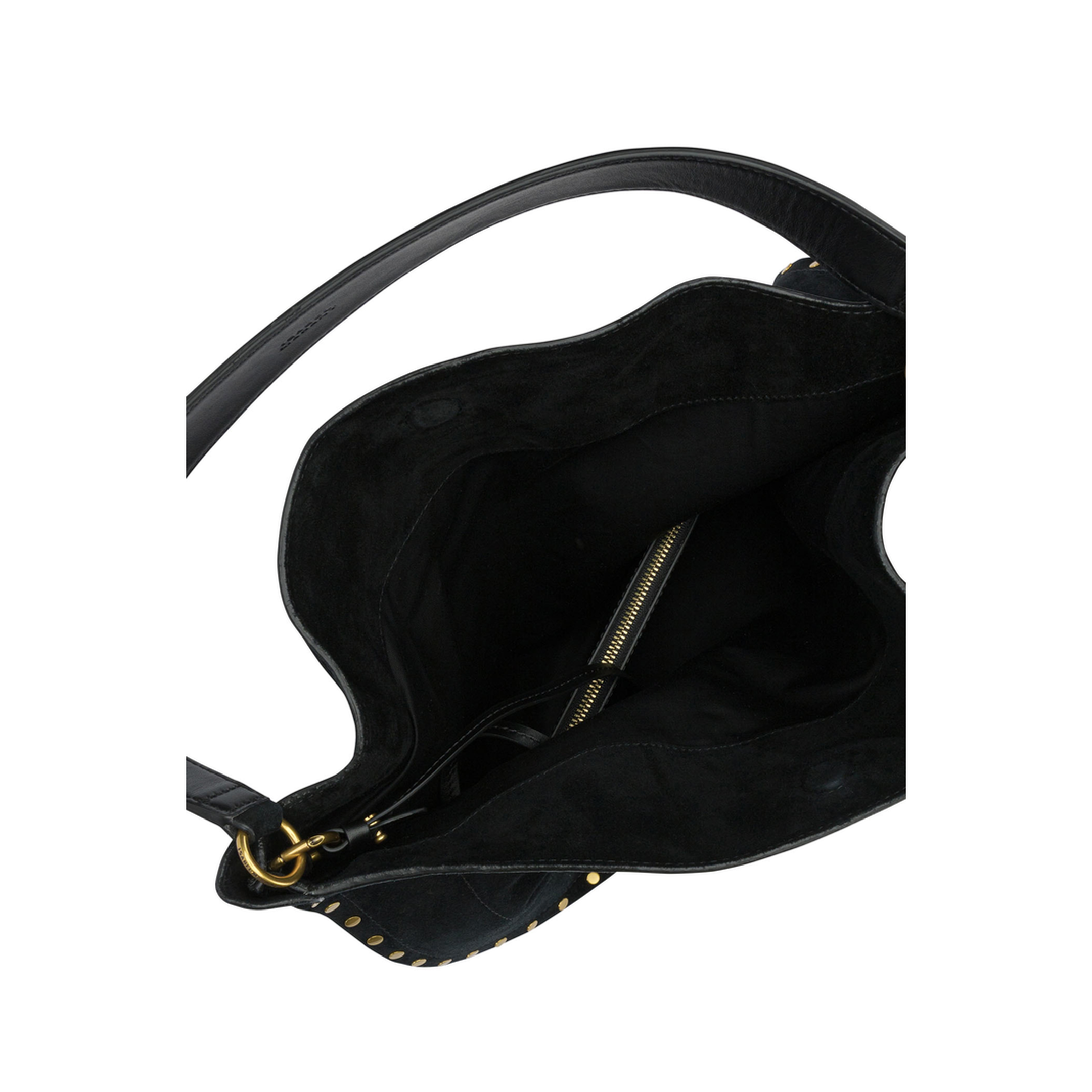 MAYFEYR - Isabel Marant - Oskan Hobo Soft Large Shoulder Bag - 24EPP0200FAB2C03M01BK