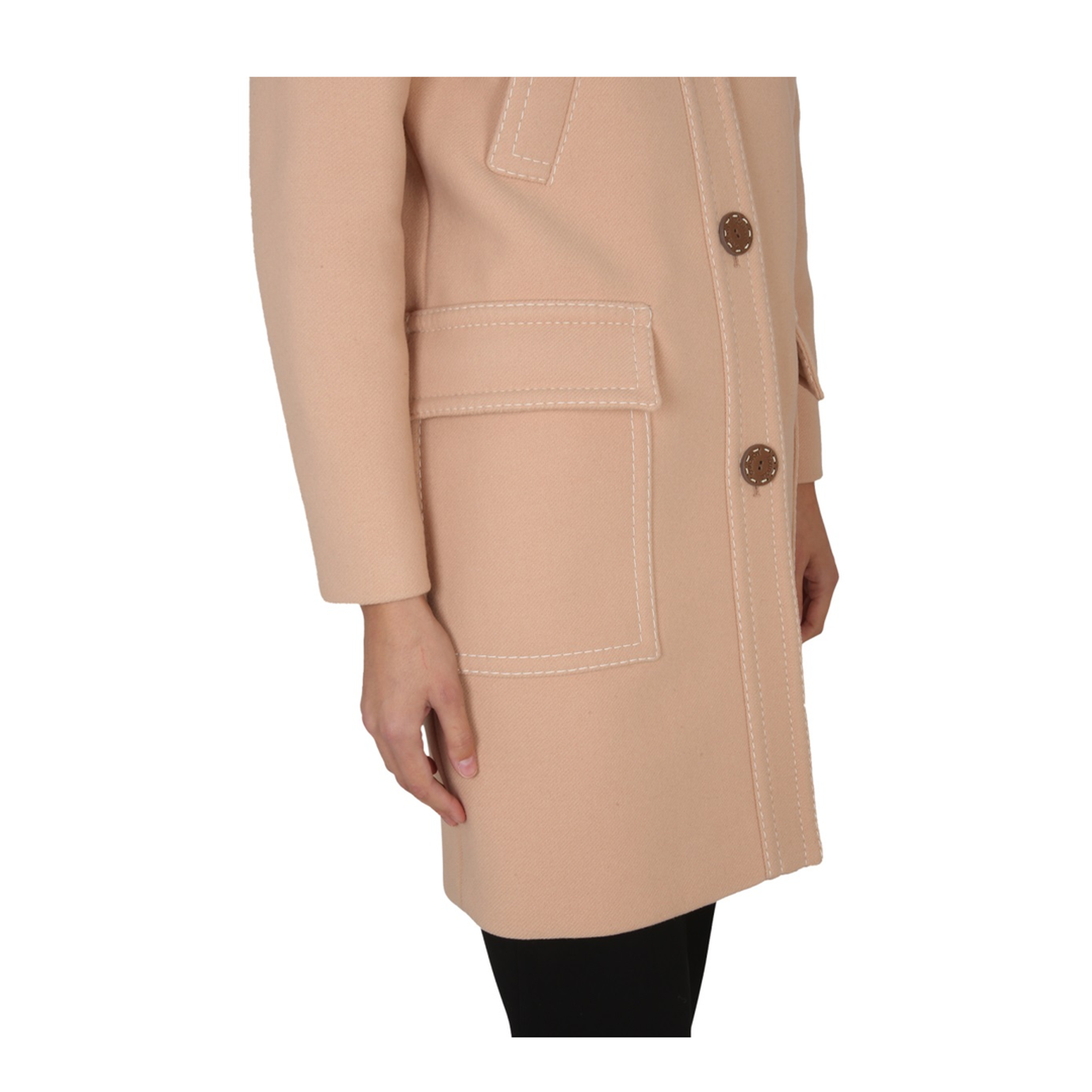 MAYFEYR - BOUTIQUE MOSCHINO - Virgin Wool Coat - 060558101148