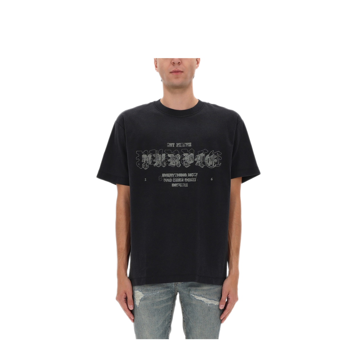 MAYFEYR - Purple Brand - T Shirt With Logo - P104TBSO126BLACK