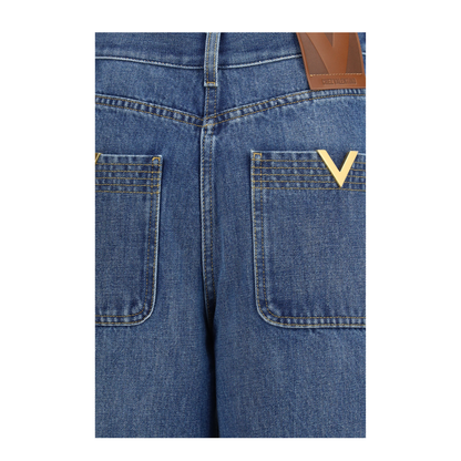 MAYFEYR - Valentino - Logo Detail Jeans - 8B3DD29K9Y8