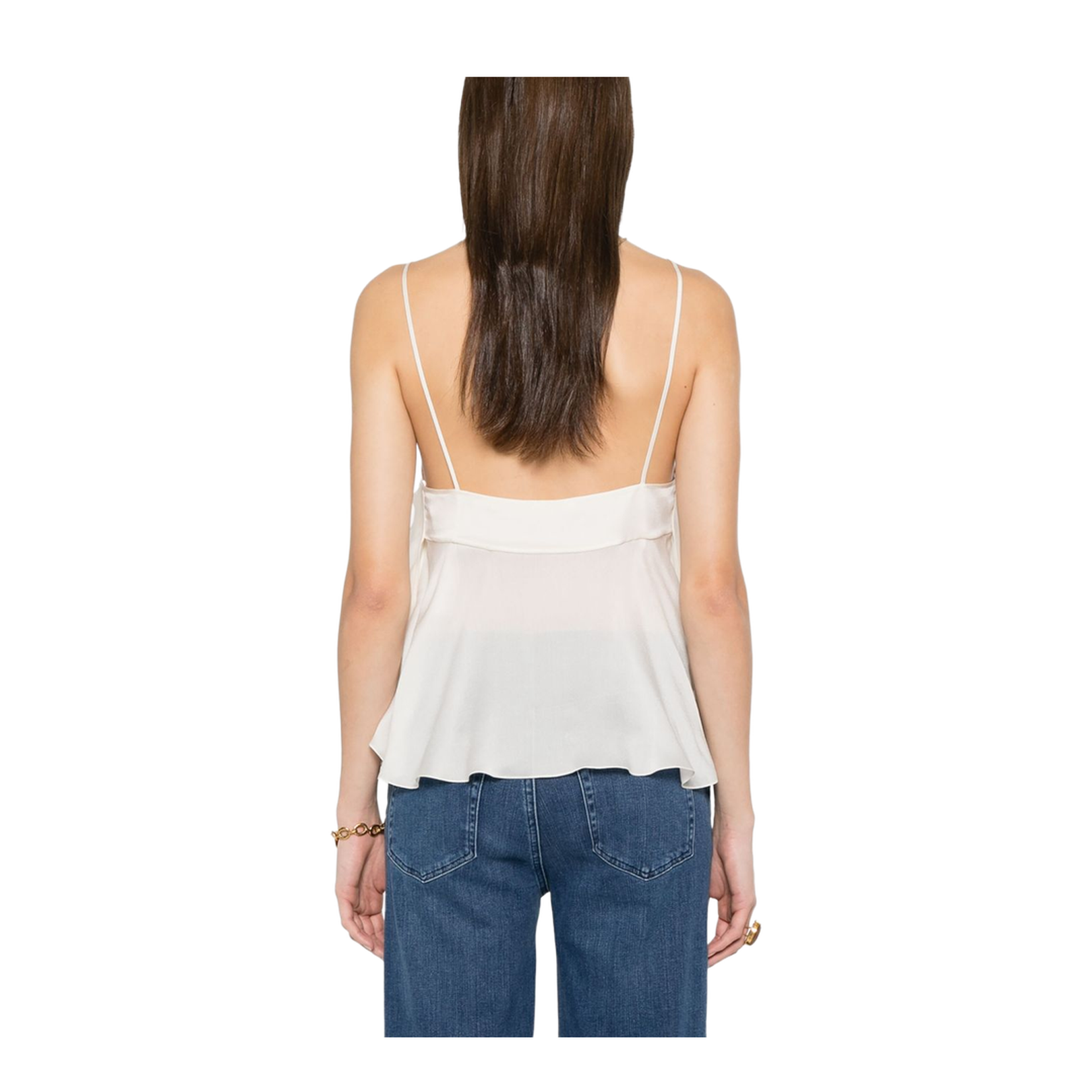Chloè White Silk Blouse