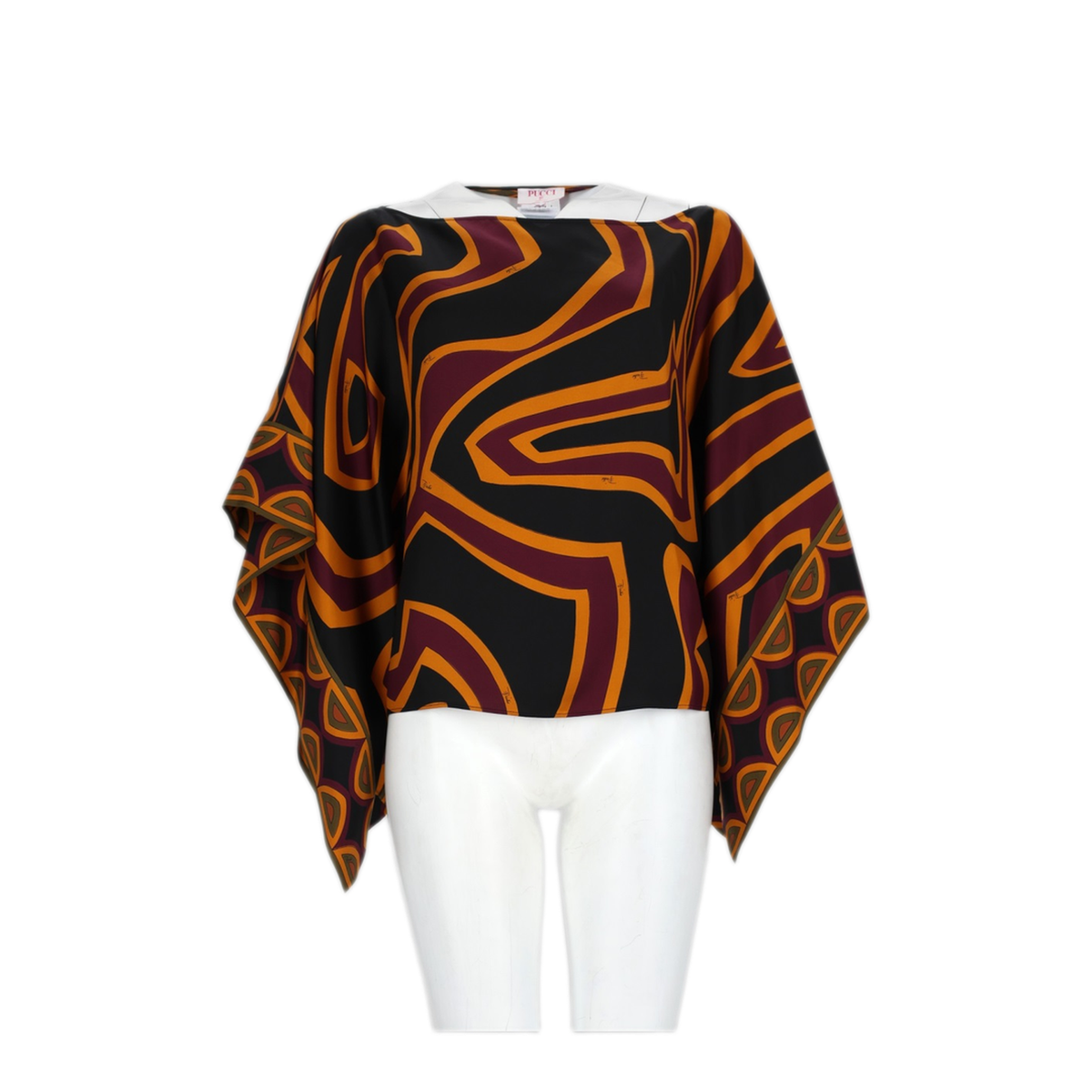 Printed Silk Blouse