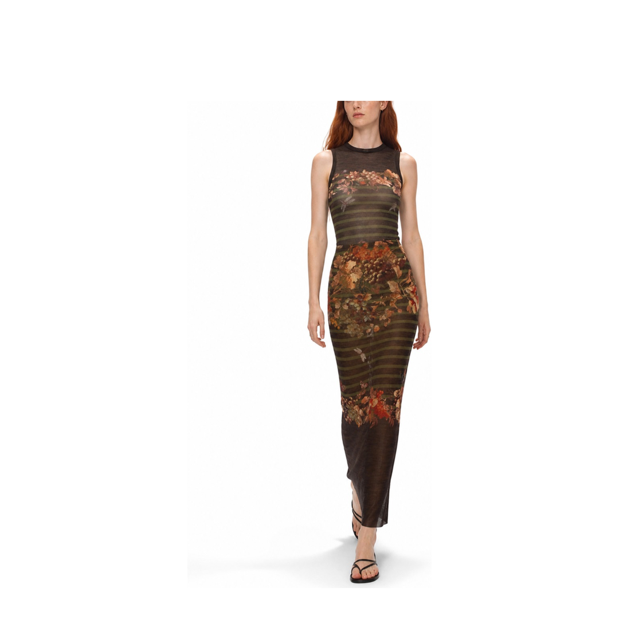 MAYFEYR - Jean Paul Gaultier - Mariniere Grape Print Top - TO418M014P4190