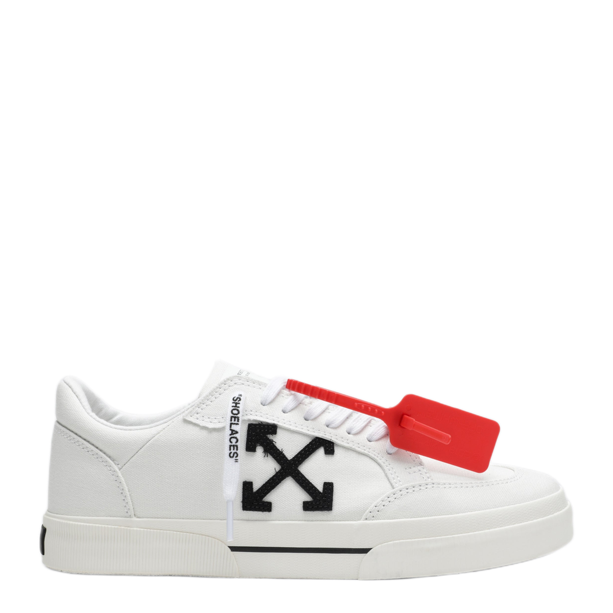 MAYFEYR -  - White Black Vulcanized Low Sneakers - OMIA293C99FAB0030110
