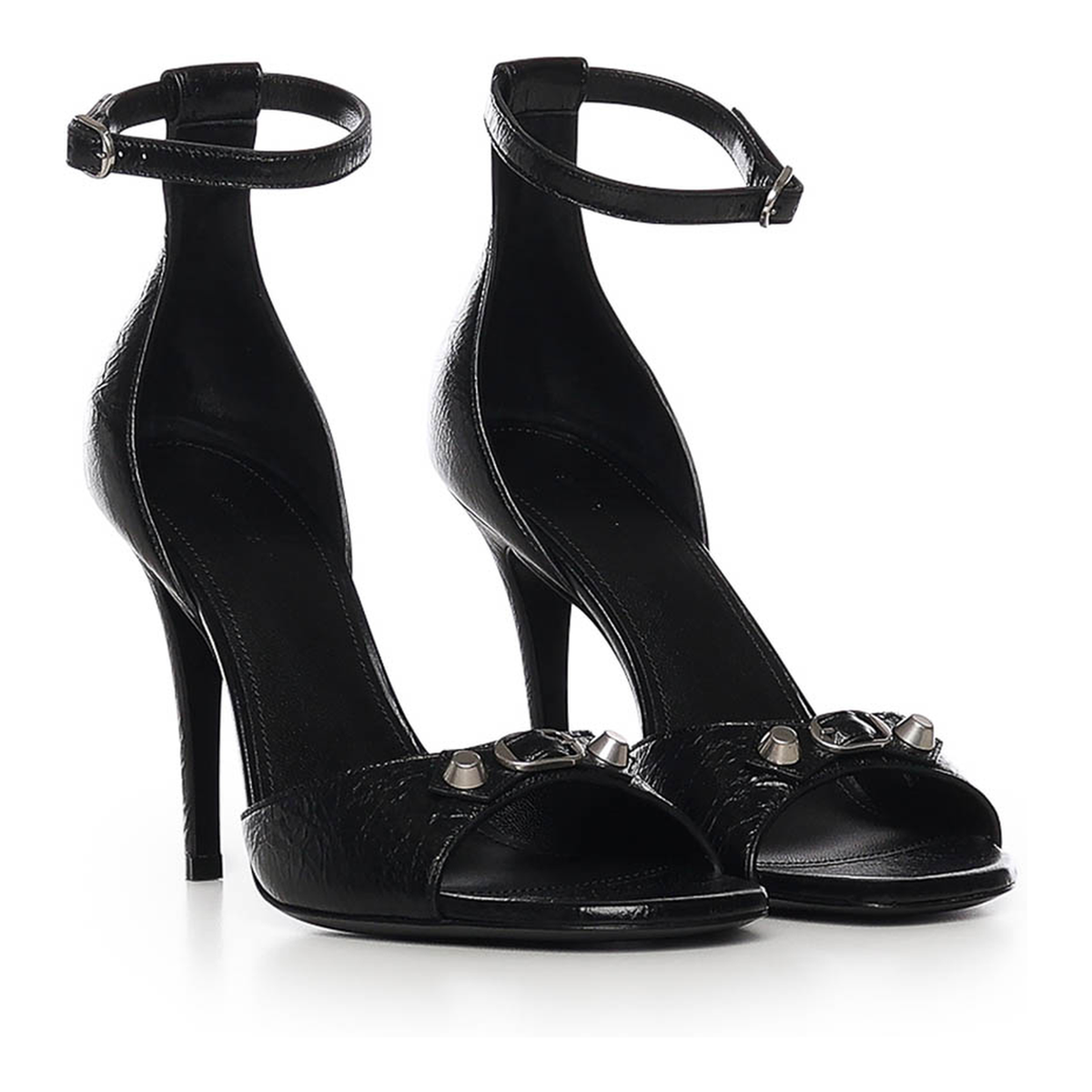 MAYFEYR - Balenciaga - Leather Heeled Sandals City Up - 854007WAD4Y1080