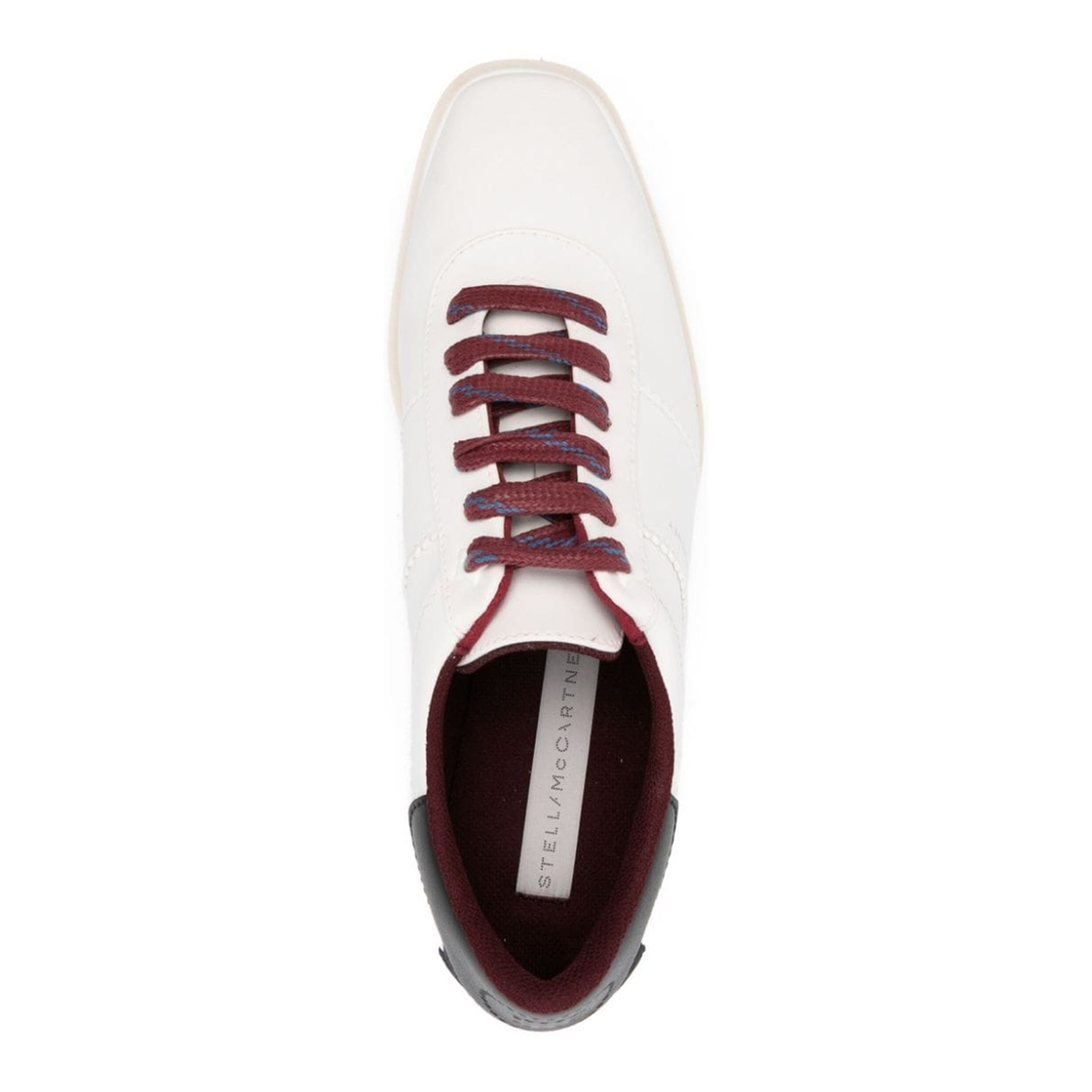 Pure White Sneak-Elyse Platform Trainers