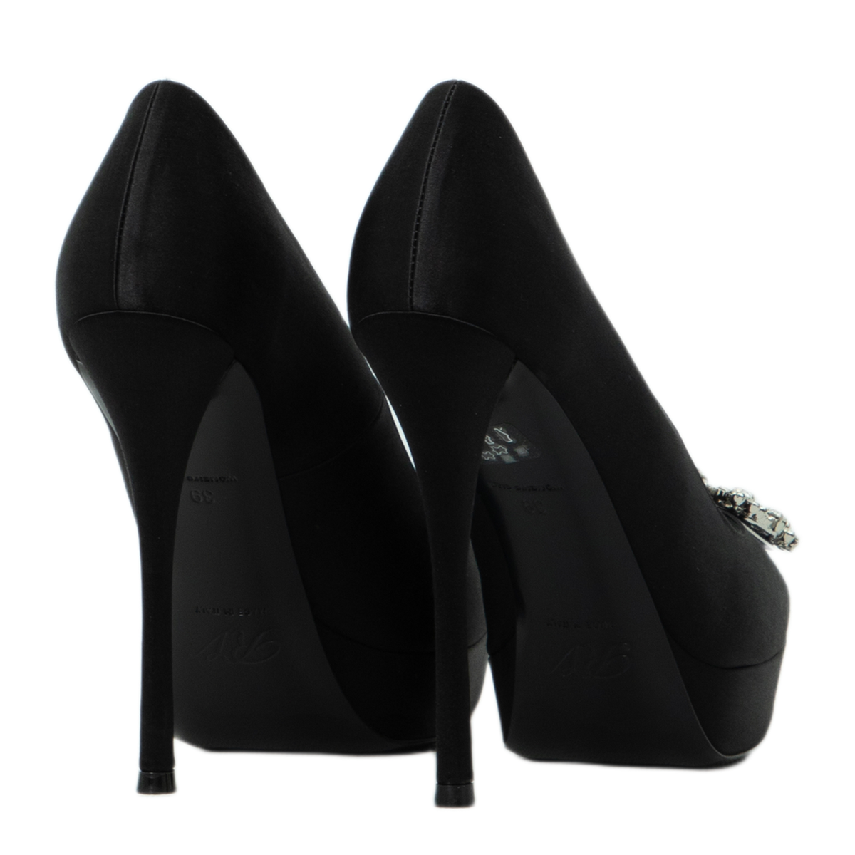 MAYFEYR - Roger Vivier - Flower Strass 120 Pumps - RVW84346300RS0B999