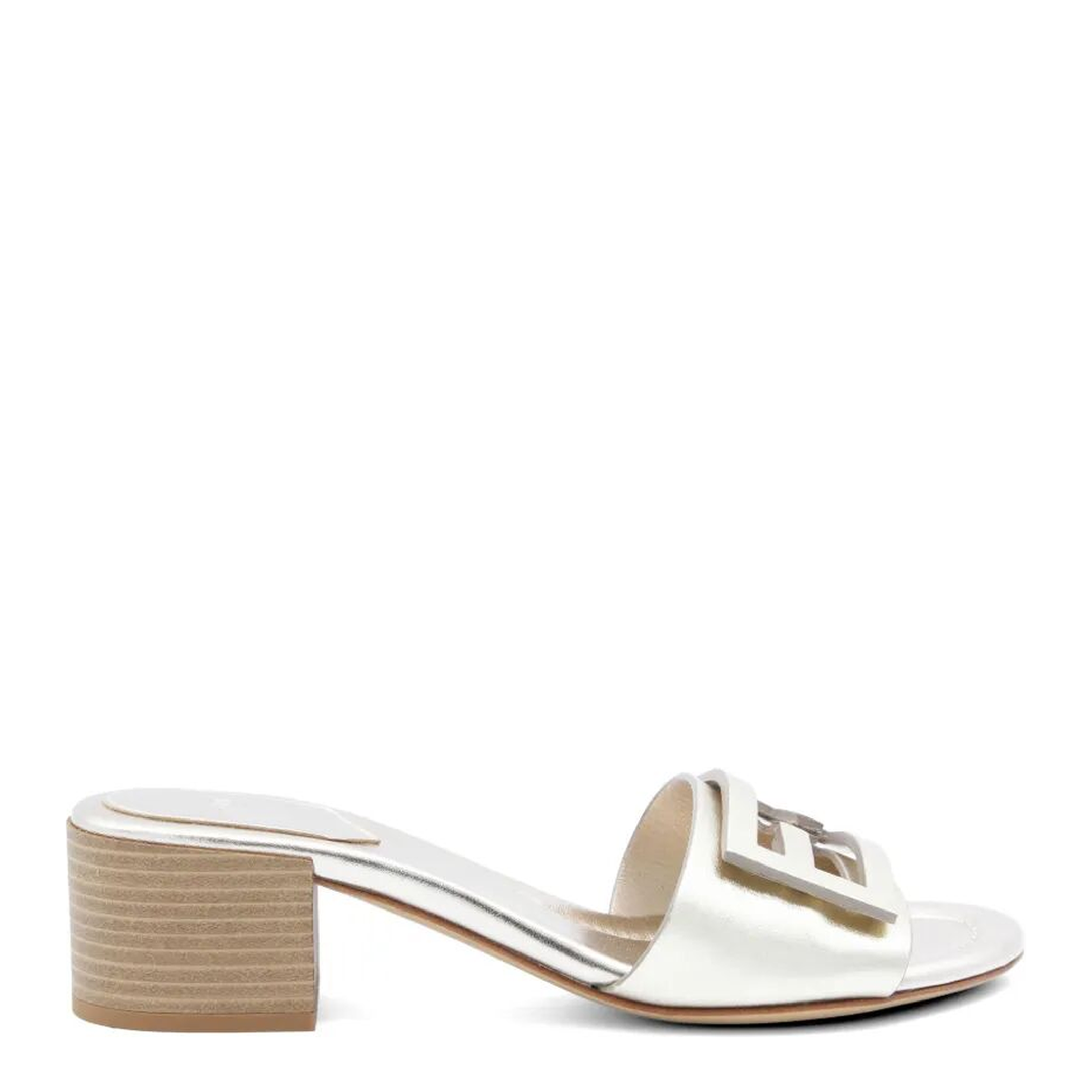 MAYFEYR - Fendi - Slide Vitello Lamin+Ff Vit.Lam - 8R8862AY1R
