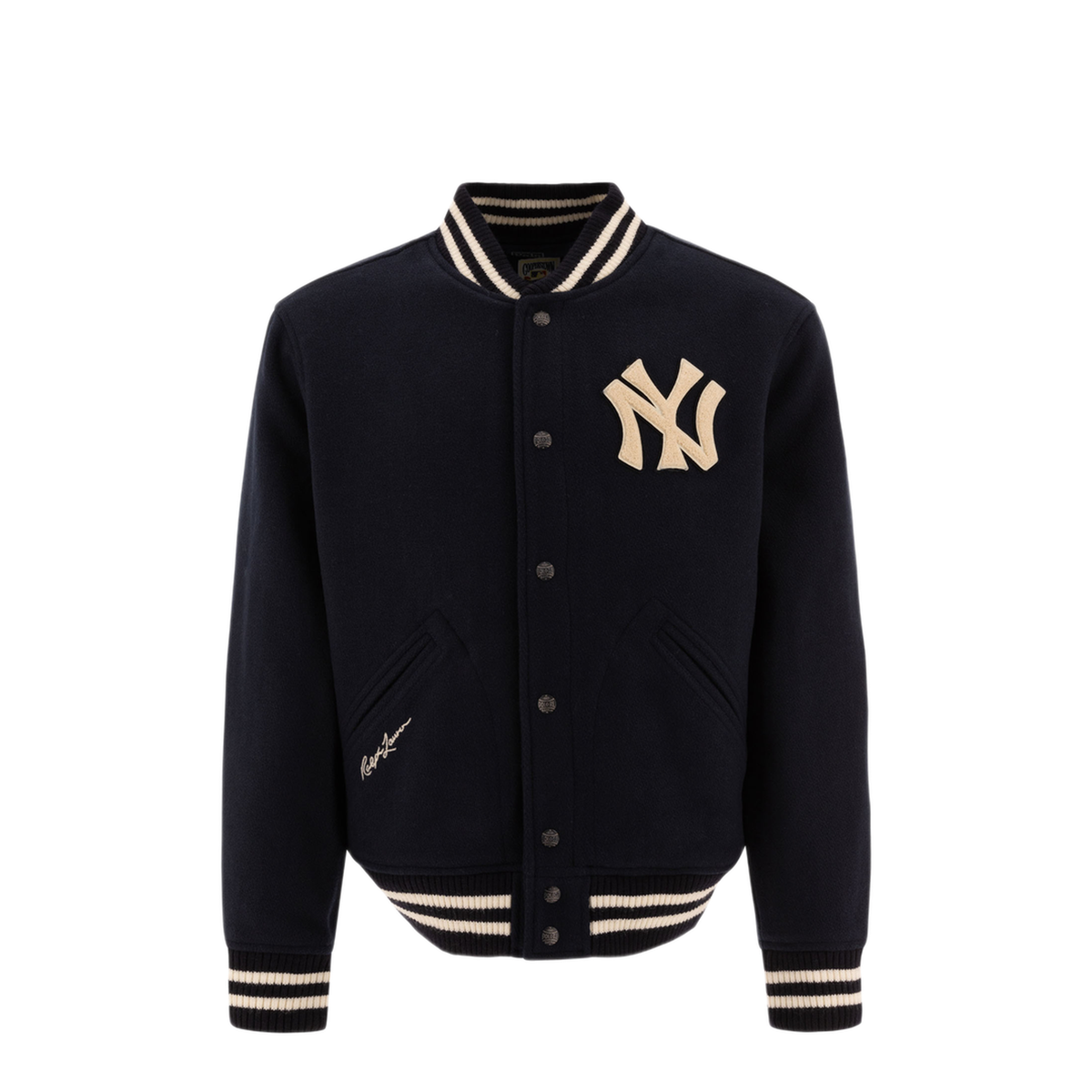 MAYFEYR - Polo Ralph Lauren - Cooperstown Bomber Jacket - 710953996001HUNTERNAVY