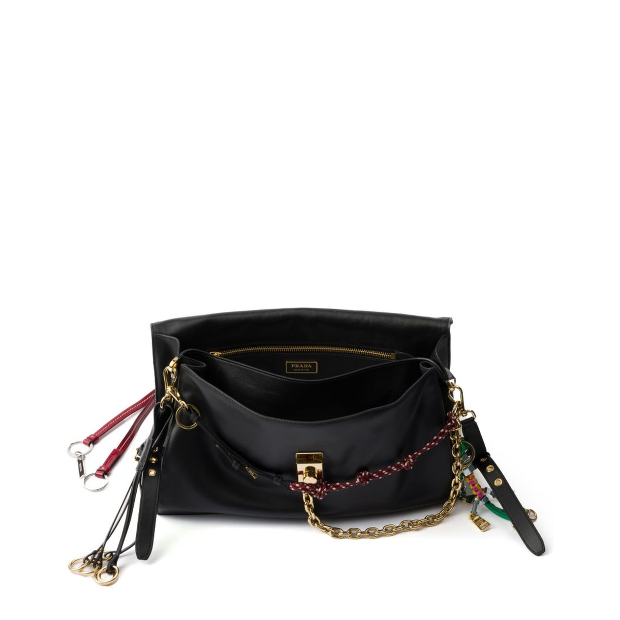 Soft Sound Large Leather Shoulder Bag