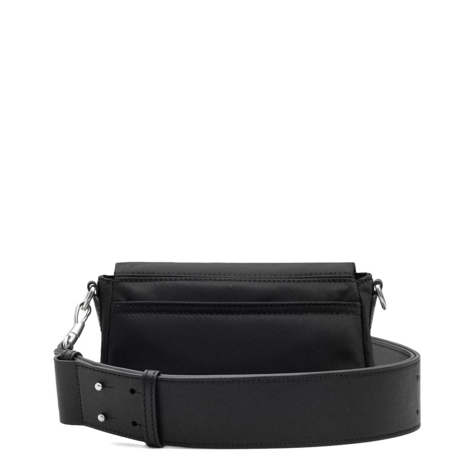 Black Nylon Canvas Lunch Box Bag