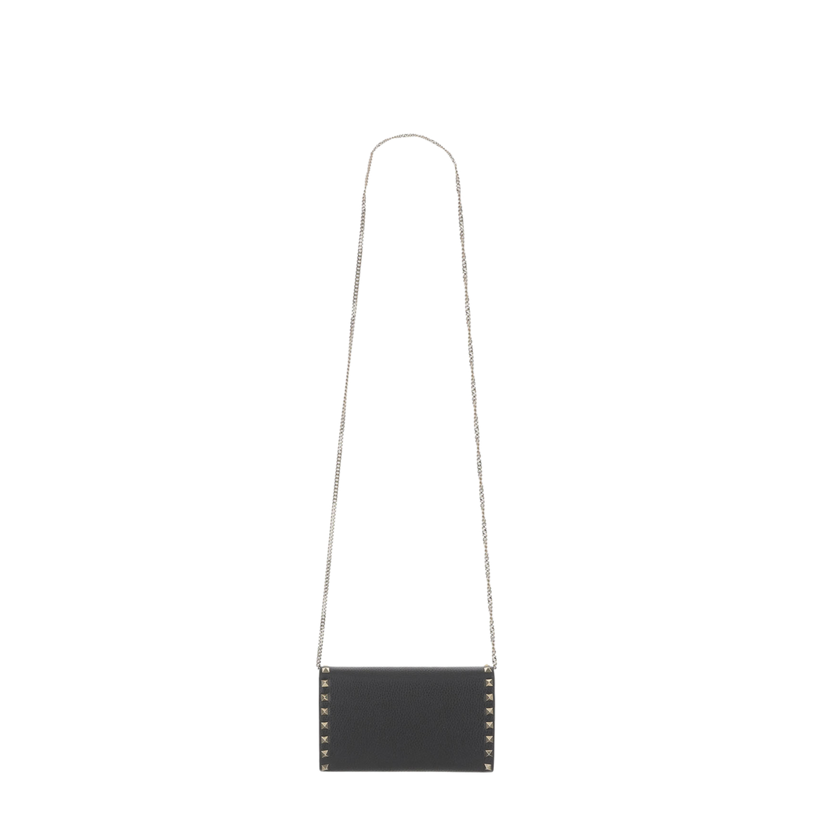 Rockstud Leather Crossbody Bag/Wallet