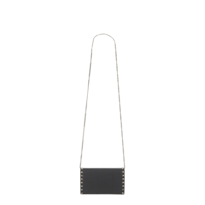Rockstud Leather Crossbody Bag/Wallet