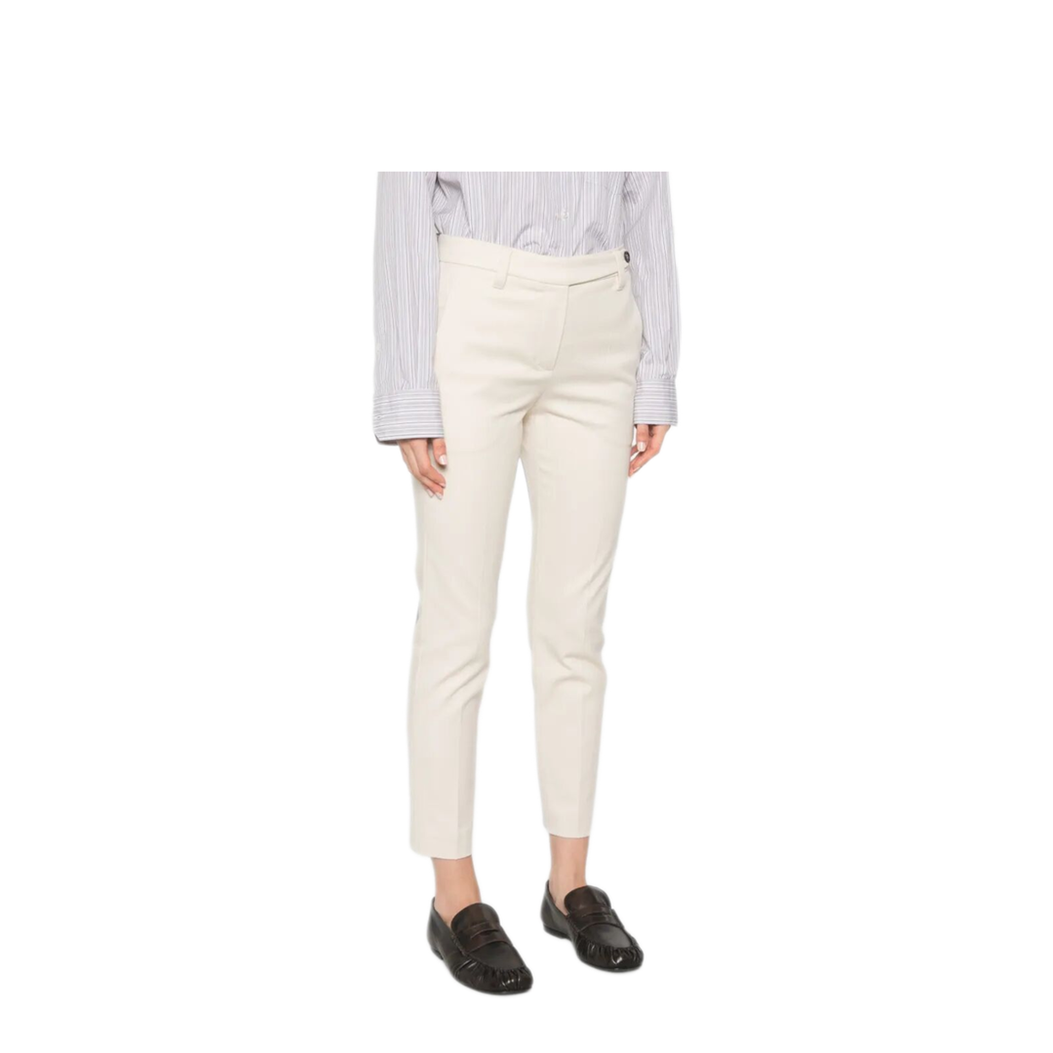 MAYFEYR - Brunello Cucinelli - Tapered Leg Cotton Trousers - MA126P8703C9815