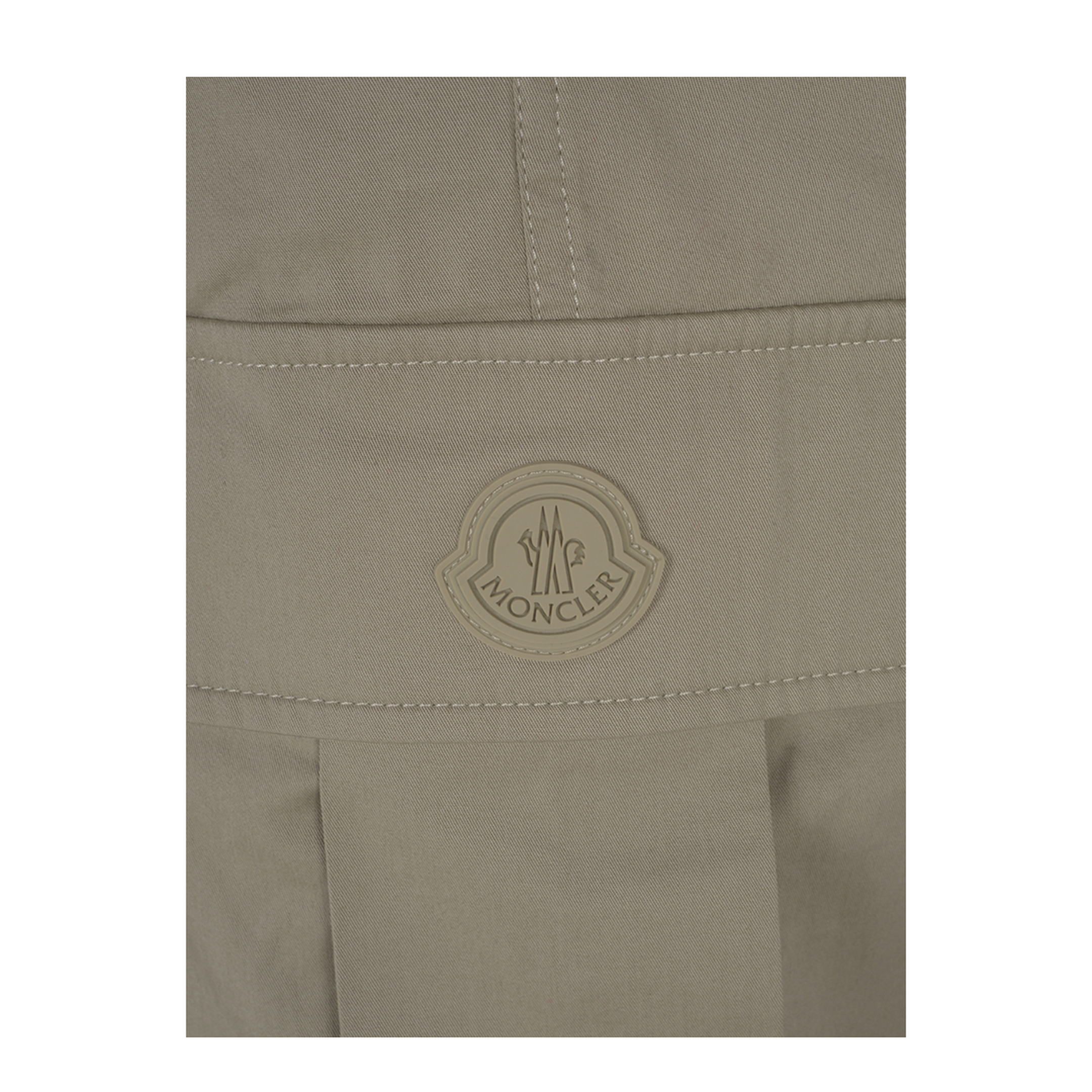Cotton Gabardine Cargo Trousers