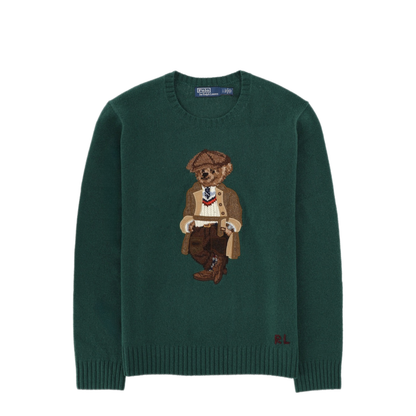 MAYFEYR - Polo Ralph Lauren - Polo Bear Sweater - 710978308001FA25VNTGPINEHOCHARLESBEAR