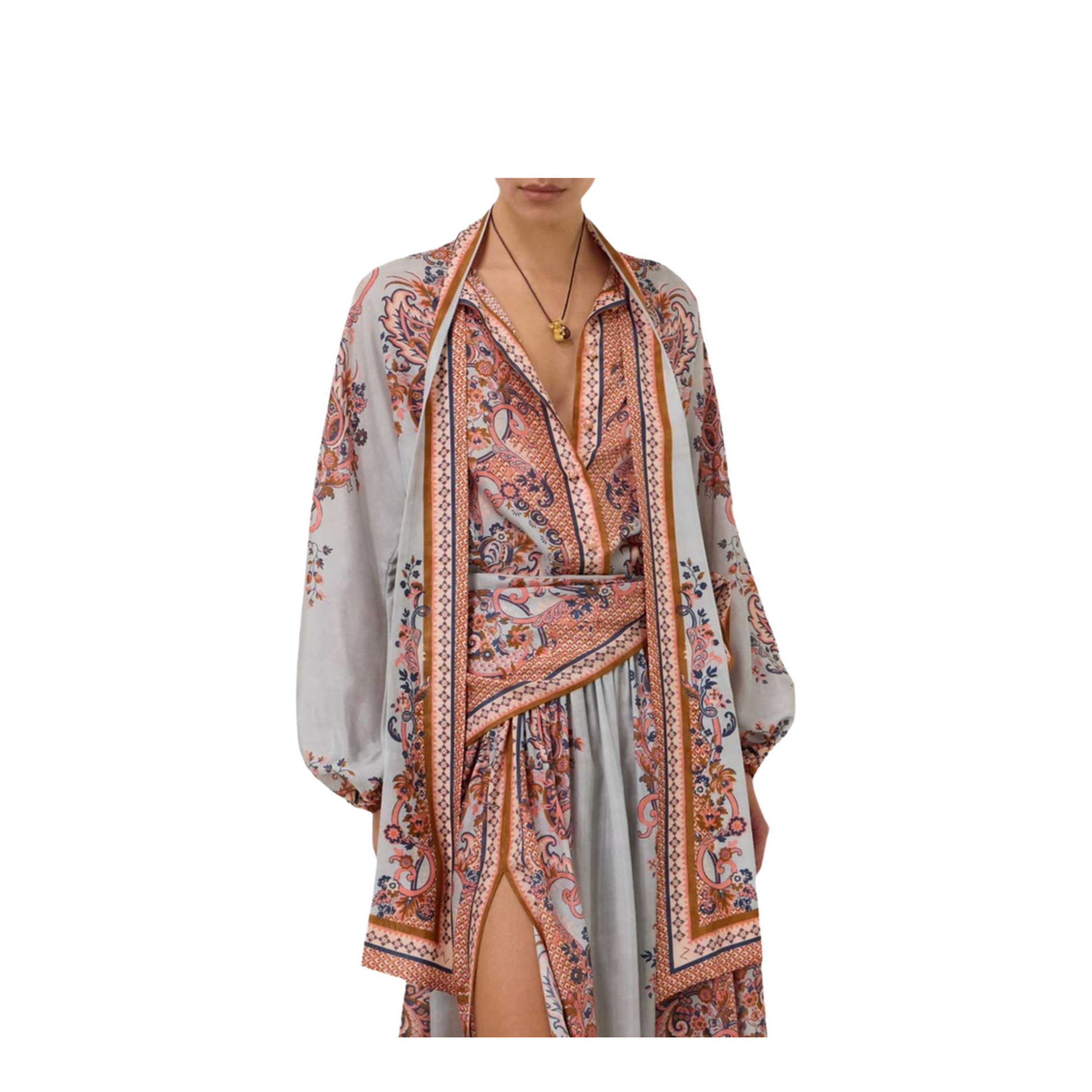 Aster Tie Neck Blouse