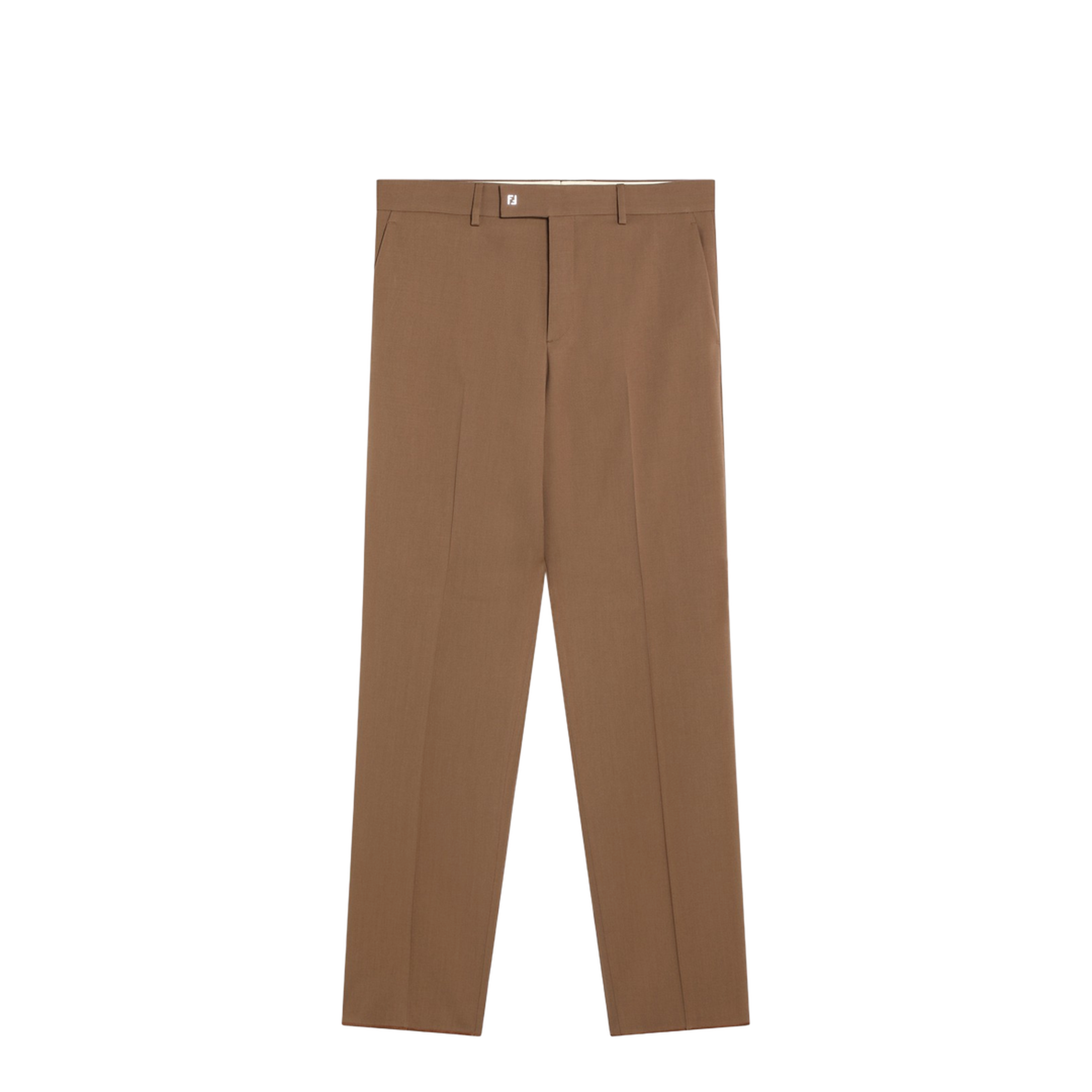 MAYFEYR - Fendi - Rust Wool Trousers - FB1089AU60F0QE1