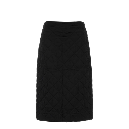 Black Viscose Skirt