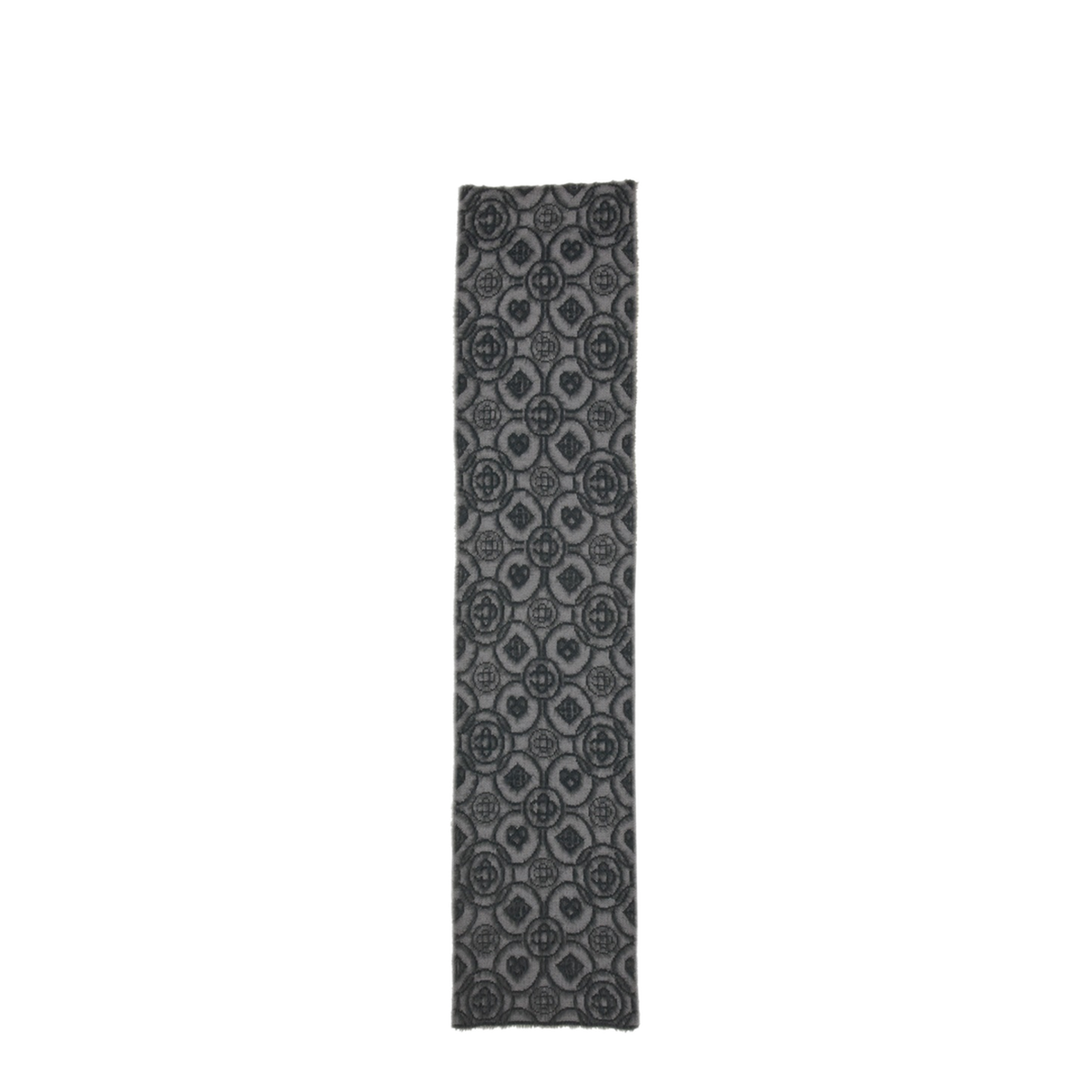 MAYFEYR - Casablanca - Monogram Fluffy Scarf - AAW25ACC27401GREY