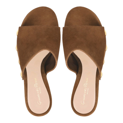 MAYFEYR - Gianvito Rossi - Sandals Brown - G1020160LEGCAMTEXA