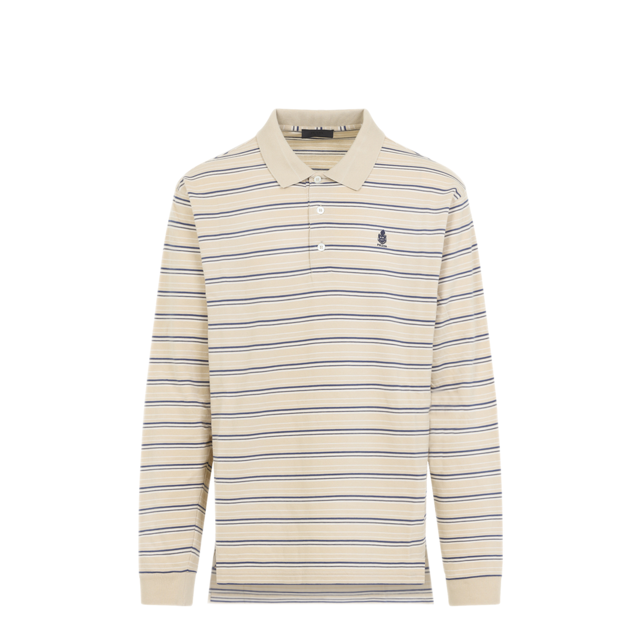 MAYFEYR - Prada - Striped Piqué Polo - UJL40DSOOO19SJF05HE