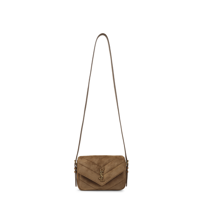 MAYFEYR - Saint Laurent - Suede Lou Lou Shoulder Bag - 873156AAE6Y2916