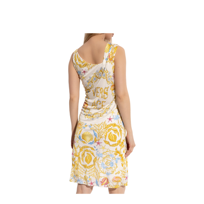 Underwater Barocco Multicolor Sleeveless Dress