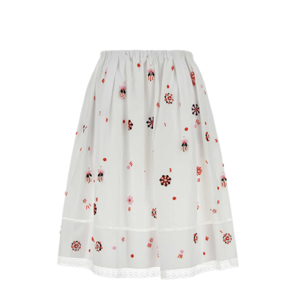 MAYFEYR - Prada - White Poplin Skirt - P178IRSOOO19Z2F0009